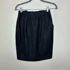 Vintage Wool Pencil Skirt Size 2